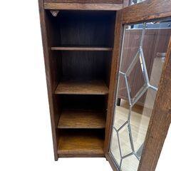 【レガストック川崎本店】三越ブルージュ Brugge 三越家具 カントリーハウス サイドキャビネット 木製 飾り棚 収納の画像