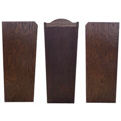 【レガストック川崎本店】三越ブルージュ Brugge 三越家具 カントリーハウス サイドキャビネット 木製 飾り棚 収納の画像