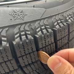 溝あり 4本　スタッドレスタイヤホイールセット　195/65R16 ライズ,ロッキー用の画像