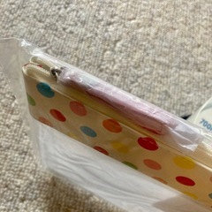 新品未開封　meiji マーブルチョコレート クリアポーチの画像
