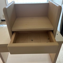 勉強机付属の本棚 の画像