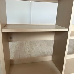 勉強机付属の本棚 の画像