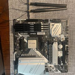Ryzen 9 5900X CPU +マザーボード + 96GBメモリの画像