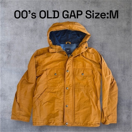 00s OLD GAP オールドマウンテンパーカー IDEALジップ M (FBF
