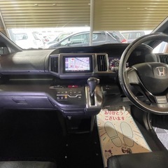 ホンダ　ステップワゴンスパーダ　スパーダS  4WD 平成22年　11.7万キロ　両側電動スライド　ナビ　テレビ　バックカメラ　hidヘッドの画像