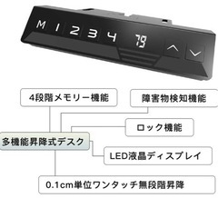 価格相談可｜電動式昇降デスクの画像