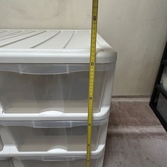 衣装ケース3段×2列　取りに来れる方のみの画像