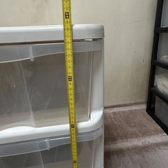 衣装ケース3段×2列　取りに来れる方のみの画像