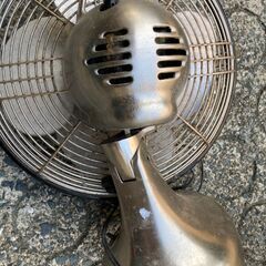 メタル系扇風機　ジャンクの画像