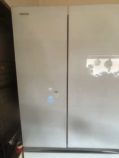 最終値下げ 7月20日まで 夜引き取り限定 東芝 500L ノンフロン冷蔵庫