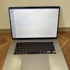 MacBook Pro 2019 – 16インチ / Core i9 / RAM 32GB / SSD 500GB
の画像