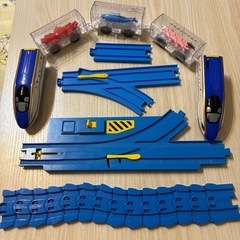 美品★プラレール　かがやき海鮮お届け　自動ターンアウトレールの画像