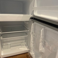 冷蔵庫　アンティーク風　一人暮らし　2ドアの画像