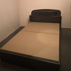 【引取先決定】セミダブル ベッド枠 マットレス の画像