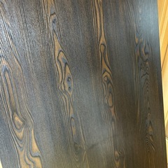 エイ・アイ・エス (AIS)　Table Kits　天板 幅140cm 奥行85cm ダークブラウン TBK-1485TB DBRの画像