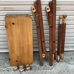キャンプやBBQに🔥🏕️【M.D. Camp Factory】テーブル🟢の画像
