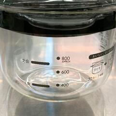 0705-231 HARIO ガラスのレンジご飯釜1~2合の画像