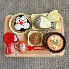 アンパンマン おしゃべり炊飯器と元気100倍スペシャル和食セットの画像