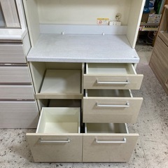 【愛品館 江戸川店 】2枚スイング扉 キッチンボード Pamouna（パモウナ）の画像