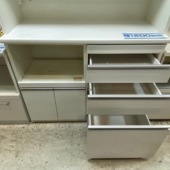 【愛品館 江戸川店 】2枚スライド扉 キッチンボード MATSUDA（松田家具）の画像