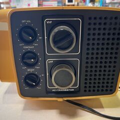 【愛品館 市原店】✔店頭取引限定✔昭和レトロ 日立 1976年製 白黒テレビ K-88の画像