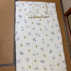 スヌーピー　ベビー布団セット　　　の画像