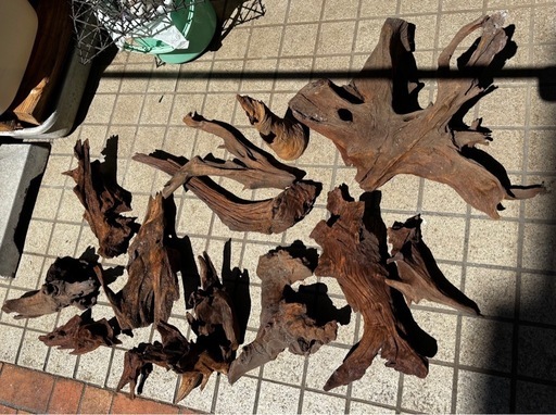 熱帯魚水槽用流木