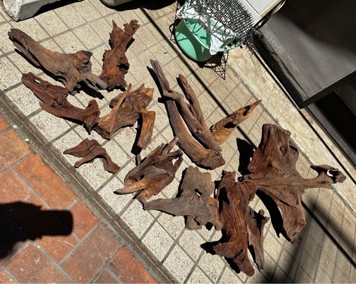 熱帯魚水槽用流木