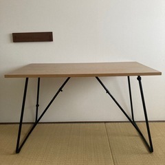 無印 折りたたみテーブル 120の中古が安い！激安で譲ります