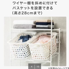 【使用期間1年未満／美品】洗濯機ラック(まとめ買い優先)の画像