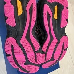 asics バレーボールシューズ 25cm 黒 レディースの画像