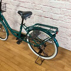 【大人用】整備済中古自転車 CBA 24×1.95カーグバケット グリーン色 <自転車のオオムラ 静岡店> の画像