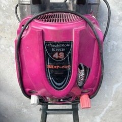 日立【取引中】エアーコンプレッサーec1443hジャンク の画像