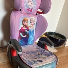 値下げ中！希少！グレコジュニアシート　カーズ　アナ雪 の画像