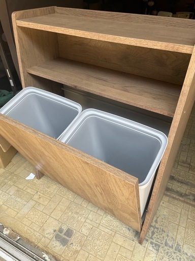 ゴミ箱棚　美品