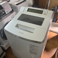 【ハイスペック・ハイグレード✨】Panasonic NA-JFA801S 洗濯機 8kg インバーター搭載 ステンレス槽 自動槽洗浄の画像