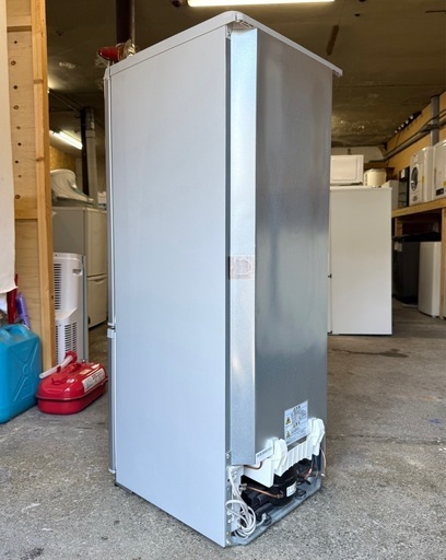 札幌市内配送可 17年製 Panasonic パナソニック 168L 2ドア冷蔵庫 NR-B17AW-S 右開き