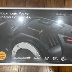 新品未開封】BMPCC 4K DaVinci Resolve Studio付属