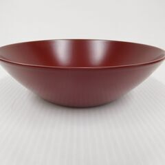 漆器　山田平安堂　ペア寿恵広小鉢　古代朱の画像