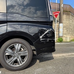 車ぶつけの修理（ステップワゴンRP5）