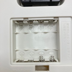 I 2507-150 Landex YW9113WH 掛け時計 動作確認済み キズ汚れ有りの画像