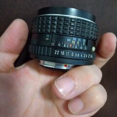 良品 SMC PENTAX 50mm F1.4　分解清掃済の画像