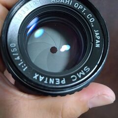 良品 SMC PENTAX 50mm F1.4　分解清掃済