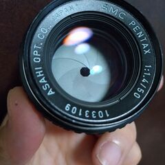 良品 SMC PENTAX 50mm F1.4　分解清掃済の画像