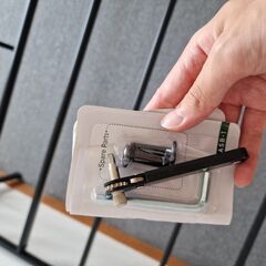 シングルベッドフレーム・1年使用・解体渡し可能・マットレス無しの画像