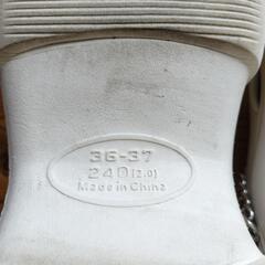 24cm　厚底サンダル　クロックス風の画像