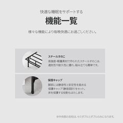 シングルベッドフレーム・1年使用・解体渡し可能・マットレス無しの画像