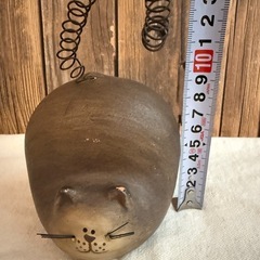 猫　置き物の画像