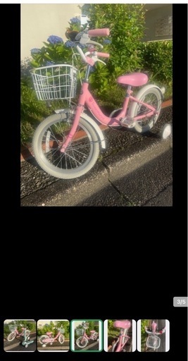 [MARIN] 16インチ子供用 自転車　2点　すぐお乗り頂けます！春日井付近送料無料！+おもちゃいろいろ大箱1点 0円で差し上げます