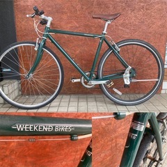 アサヒWEEKEND BIKES L700 クロスバイク 7速の画像